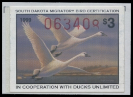 Picture of 1999 South Dakota Duck Stamp
