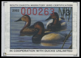 Picture of 2002 South Dakota Duck Stamp