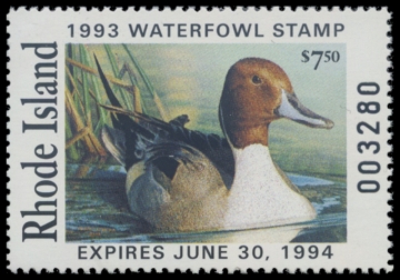 Picture of 1993 Rhode Island Duck Stamp