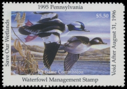 Picture of 1995 Pennsylvania Duck Stamp