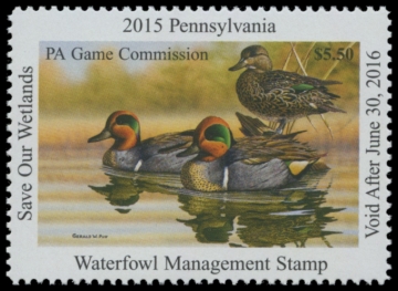 Picture of 2015 Pennsylvania Duck Stamp