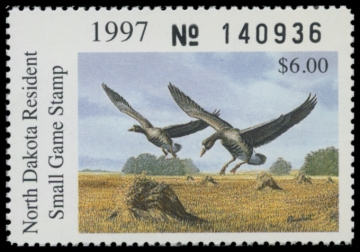 Picture of 1997 North Dakota Duck Stamp