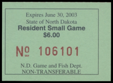 Picture of 2002 North Dakota Duck Stamp