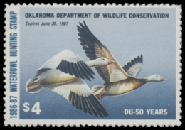 Picture of 1986 Oklahoma Duck Stamp