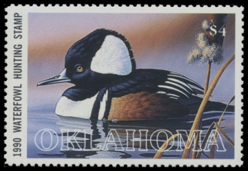 Picture of 1990 Oklahoma Duck Stamp
