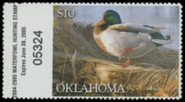 Picture of 2004 Oklahoma Duck Stamp