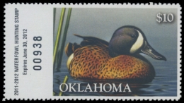 Picture of 2011 Oklahoma Duck Stamp