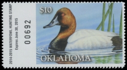 Picture of 2014 Oklahoma Duck Stamp
