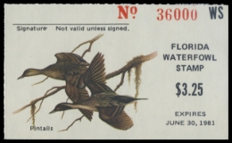 Picture of 1980 Florida Duck Stamp
