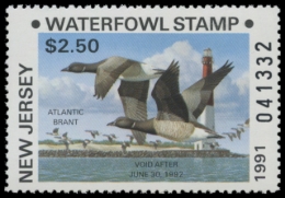 Picture of 1991 New Jersey Duck Stamp