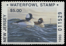 Picture of 1993 New Jersey Duck Stamp