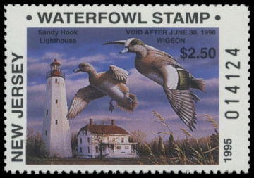 Picture of 1995 New Jersey Duck Stamp