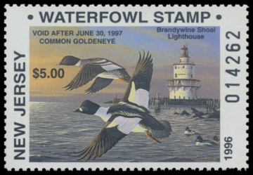 Picture of 1996 New Jersey Duck Stamp