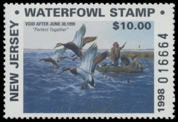 Picture of 1998 New Jersey Duck Stamp