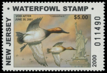 Picture of 2000 New Jersey Duck Stamp