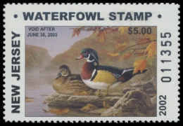 Picture of 2002 New Jersey Duck Stamp