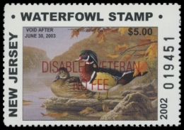 Picture of 2002 New Jersey Duck Stamp