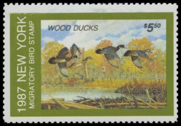 Picture of 1987 New York Duck Stamp