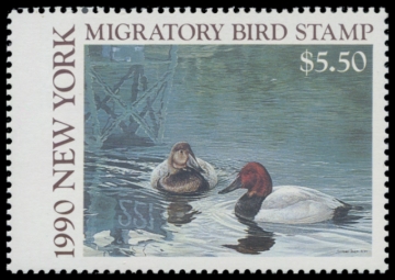 Picture of 1990 New York Duck Stamp
