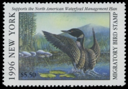 Picture of 1996 New York Duck Stamp