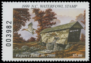 Picture of 1999 North Carolina Duck Stamp