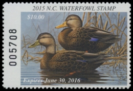 Picture of 2015 North Carolina Duck Stamp