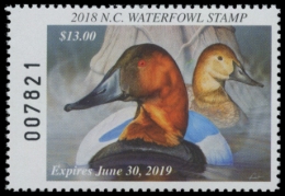 Picture of 2018 North Carolina Duck Stamp