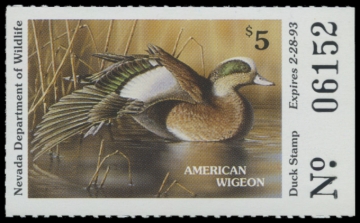 Picture of 1992 Nevada Duck Stamp