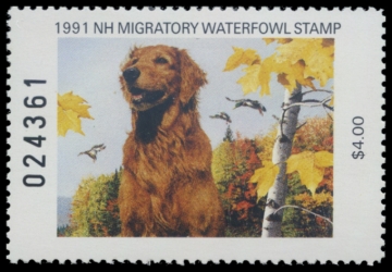 Picture of 1991 New Hampshire Duck Stamp