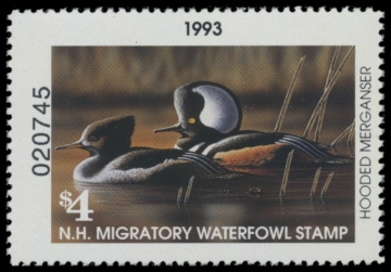 Picture of 1993 New Hampshire Duck Stamp