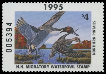Picture of 1995 New Hampshire Duck Stamp