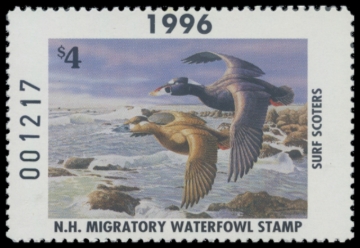 Picture of 1996 New Hampshire Duck Stamp