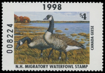 Picture of 1998 New Hampshire Duck Stamp