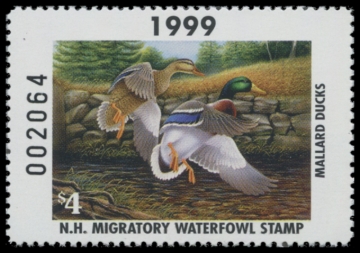 Picture of 1999 New Hampshire Duck Stamp