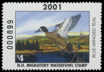 Picture of 2001 New Hampshire Duck Stamp