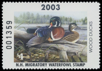 Picture of 2003 New Hampshire Duck Stamp