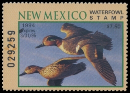 Picture of 1994 New Mexico Duck Stamp