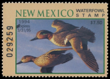 Picture of 1994 New Mexico Duck Stamp
