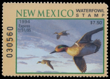 Picture of 1994 New Mexico Duck Stamp