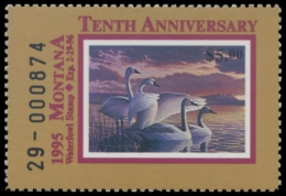 Picture of 1995 Montana Duck Stamp