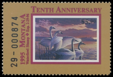 Picture of 1995 Montana Duck Stamp