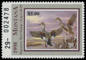 Picture of 1998 Montana Duck Stamp