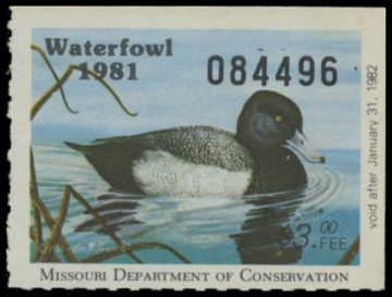 Picture of 1981 Missouri Duck Stamp