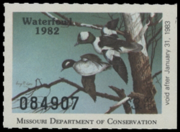 Picture of 1982 Missouri Duck Stamp