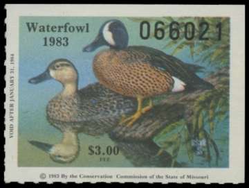 Picture of 1983 Missouri Duck Stamp