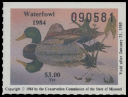 Picture of 1984 Missouri Duck Stamp