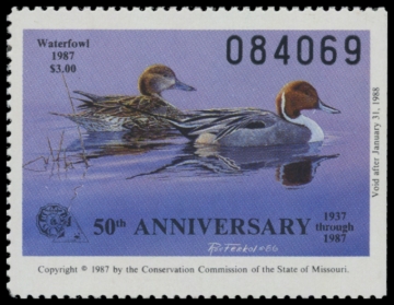 Picture of 1987 Missouri Duck Stamp
