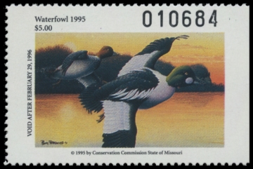 Picture of 1995 Missouri Duck Stamp