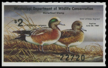 Picture of 1986 Mississippi Duck Stamp