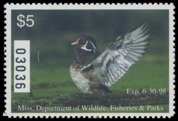 Picture of 1997 Mississippi Duck Stamp